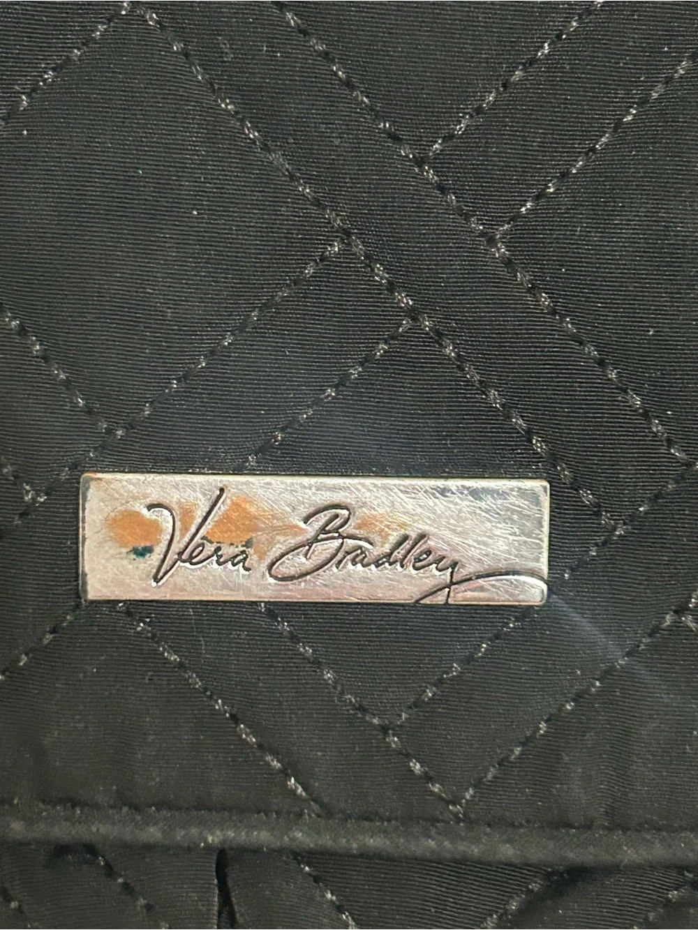 Vera Bradley Carson Crossbody Bag Classic Quilted Microfiber “Lilli Bell” Lining